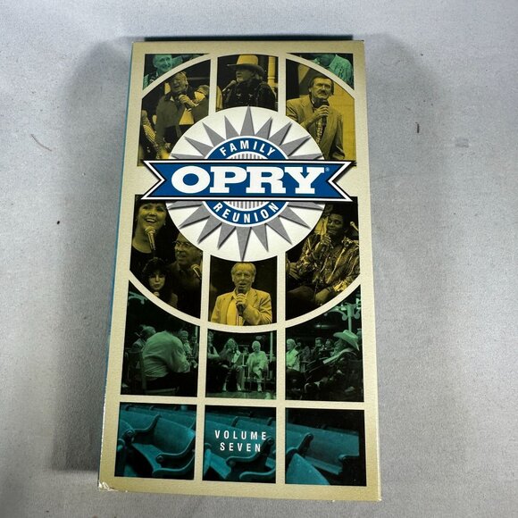 Grand Ole Opry Family Reunion Volume Seven VHS Stars Charley Pride Mel McDaniel - Picture 1 of 3